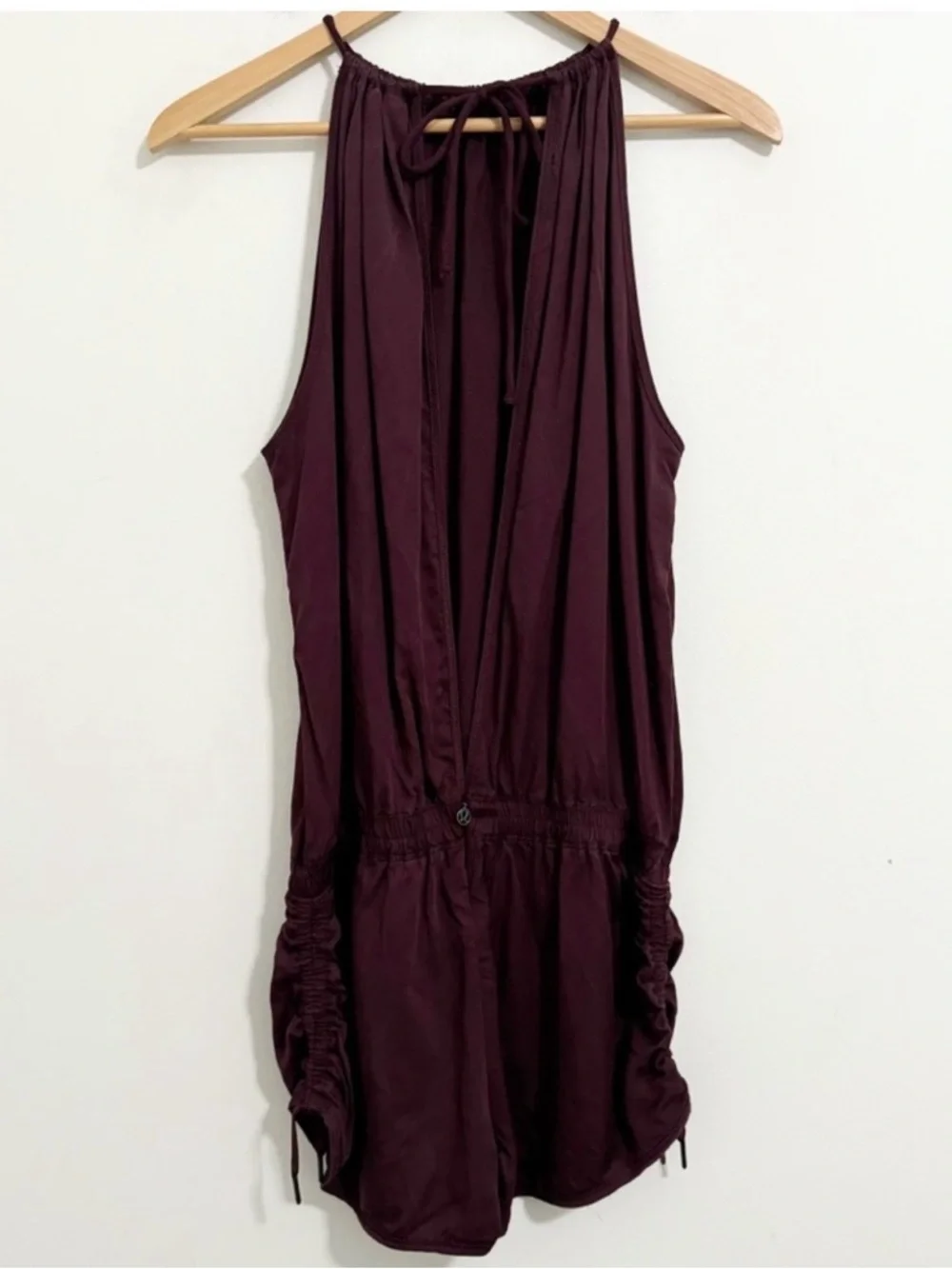 lululemon athletica Burgundy Open-Back Romper - Picture 3 of 5